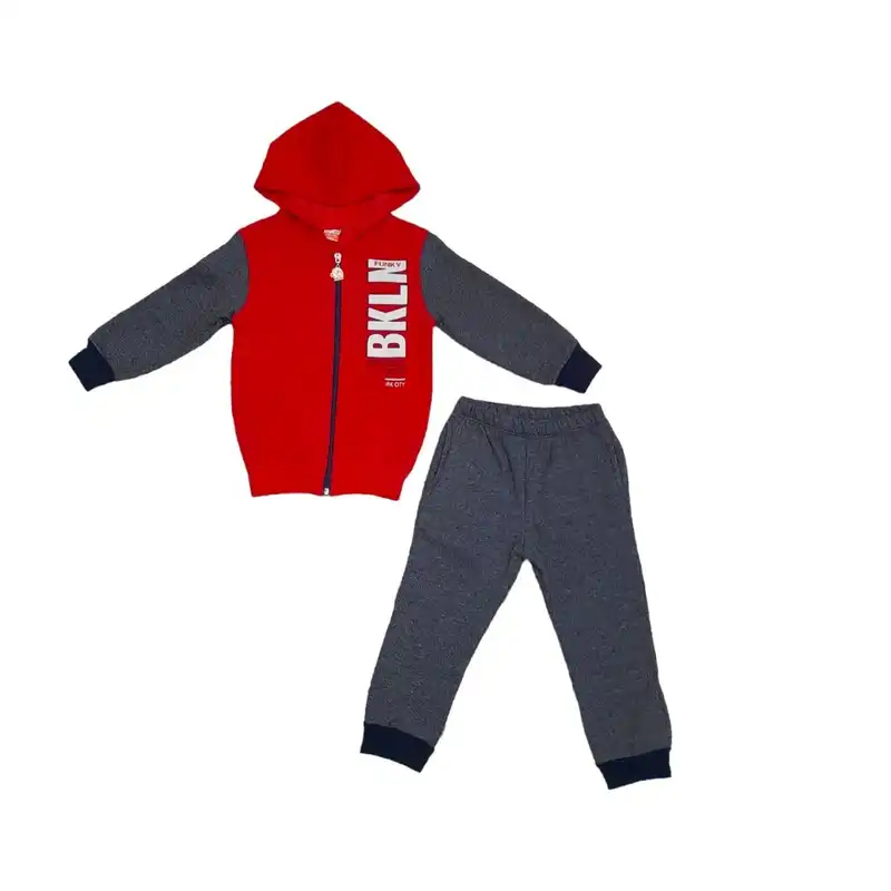 ست سویشرت و شلوار پسرانه مدل F1