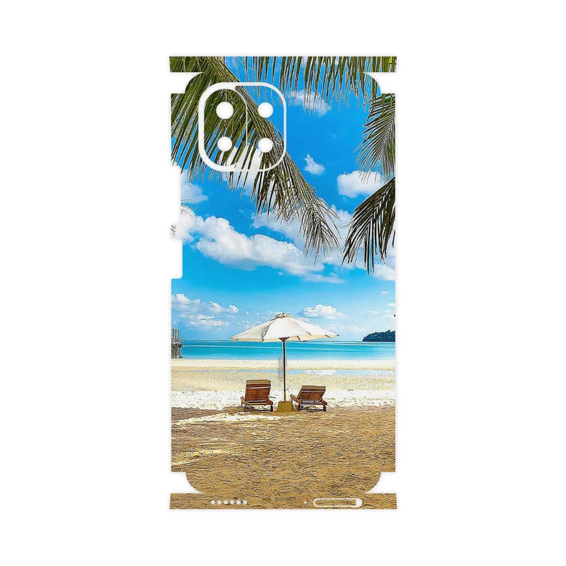 برچسب پوششی ماهوت مدل Beach-FullSkin مناسب برای گوشی موبایل شیائومی MI 11 LITE