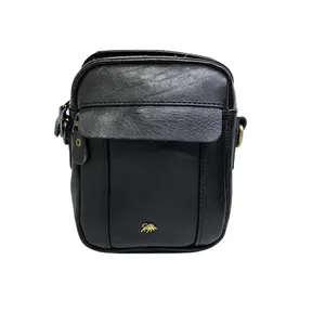 کیف رودوشی مردانه سرزمین چرم مدل نوید 1