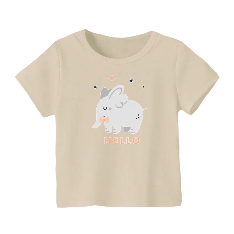 تی شرت آستین کوتاه بچگانه مدل فیل کد ۲۲