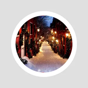 تابلو نوری پیشتاز نو اندیشان هوشمند اسپرلوس مدل جشن کریسمس برفی