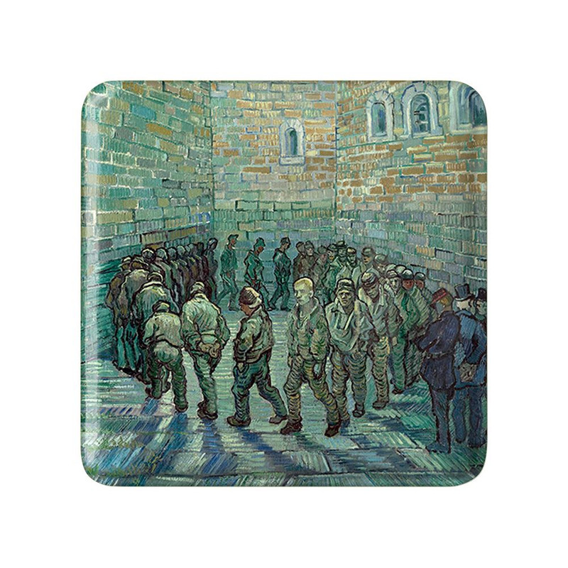 مگنت خندالو مدل نقاشی هواخوری زندانیان اثر ونسان ونگوگ کد 25472