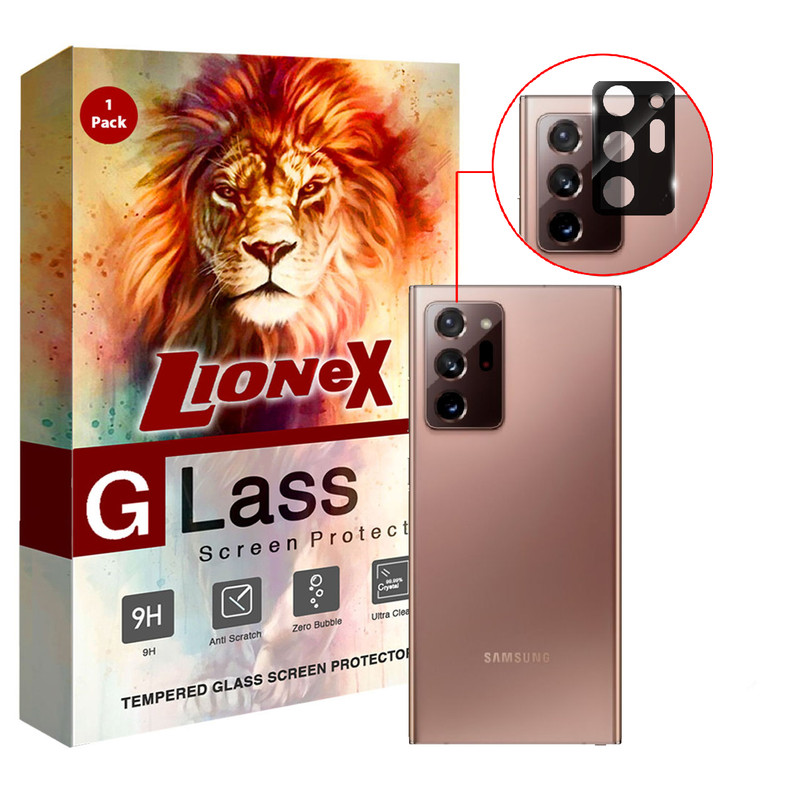  محافظ لنز دوربین لایونکس مدل LFUL مناسب برای گوشی موبایل سامسونگ Galaxy Note20 Ultra 5G