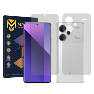 Master Resistant model matte screen protector suitable for Xiaomi Redmi Note 13 Pro Plus mobile phone with back screen protector