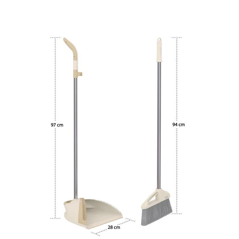 ست جارو و خاک انداز شاین مدل شانه دار