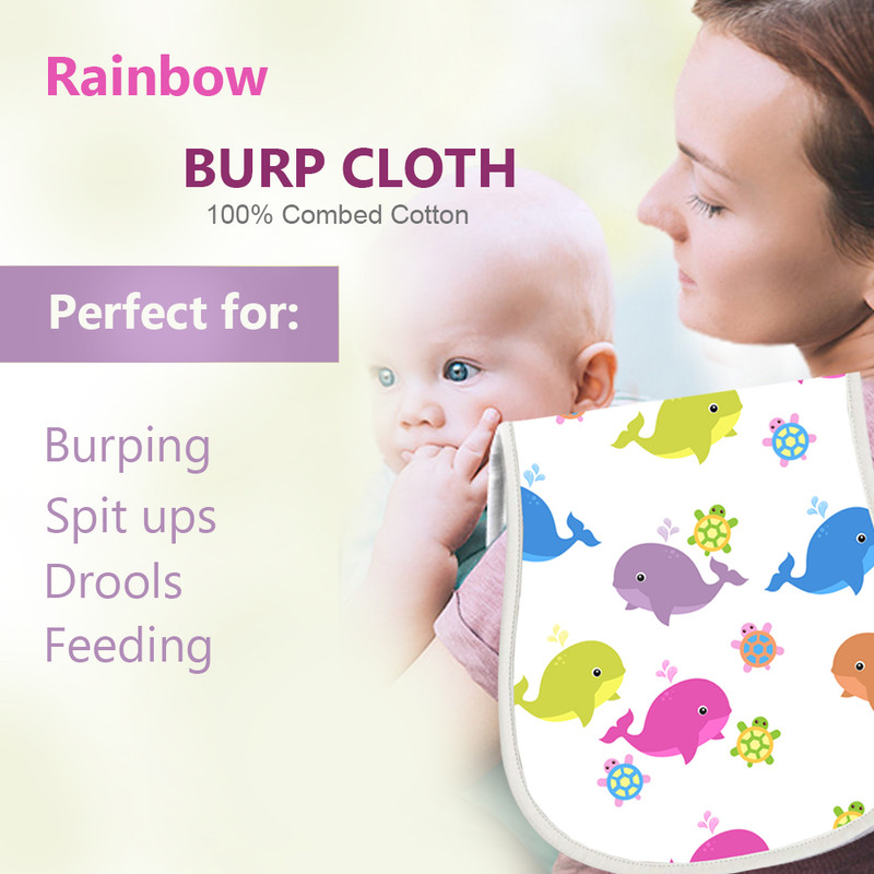 آروغ گیر نوزاد رینبو مدل whale