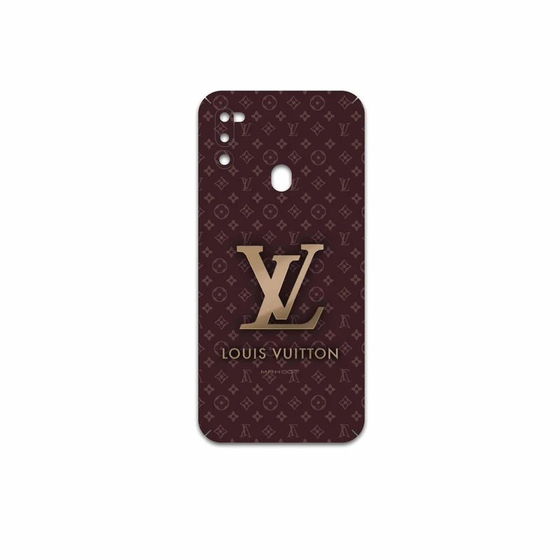 برچسب پوششی ماهوت مدل LOUIS-VUITTON-Logo مناسب برای گوشی موبایل سامسونگ Galaxy M21 (2021) Edition
