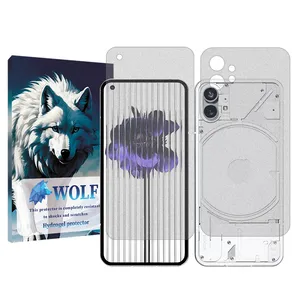 Wolf matte Screen Protector Suitable for Nothing Phone 1 Mobile Phone with Back Protector