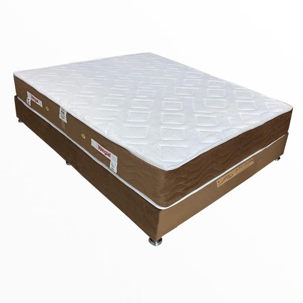 تخت خواب وگال  مدل باکس دونفره سایز 200×160 سانتی متر به همراه تشک