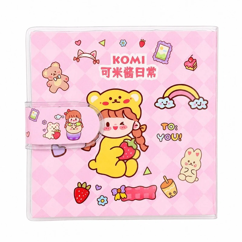 دفترچه یاداشت 100 برگ مدل مگنتی KOMI
