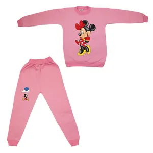 ست سویشرت و شلوار دخترانه مدل میکی