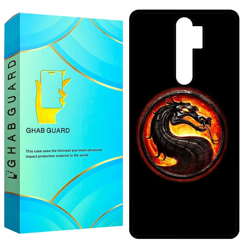 کاور قاب گارد طرح مورتال کمبت مدل GCHPN8P مناسب برای گوشی موبایل شیائومی Redmi Note 8 Pro