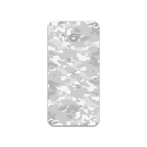 MAHOOT  Army-Snow-Pixel Cover Sticker for htc U11