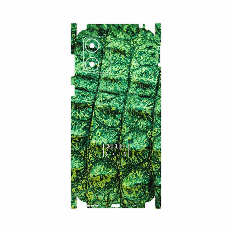 برچسب پوششی ماهوت مدل Crocodile Skin-FullSkin مناسب برای گوشی موبایل موتورولا Moto E13