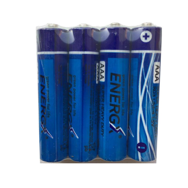 باتری نیم قلمی  انرژی مدل AAA بسته چهار عددی