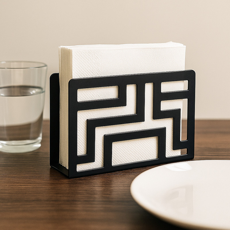 جای دستمال کاغذی مدل فلزی ورساچ کد zb8