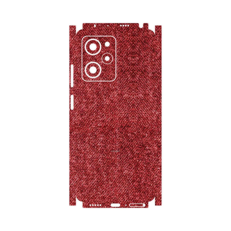 برچسب پوششی ماهوت مدل Fabric Texture 4-FullSkin مناسب برای گوشی موبایل شیائومی Poco X5 Pro