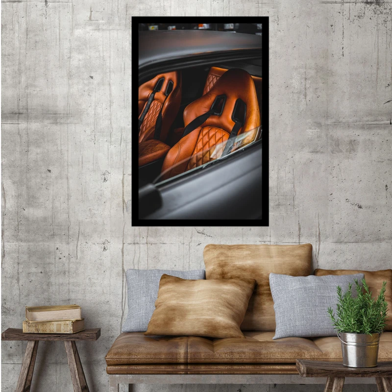 تابلو بکلیت طرح ماشین اسپرت مدل B-bu1531