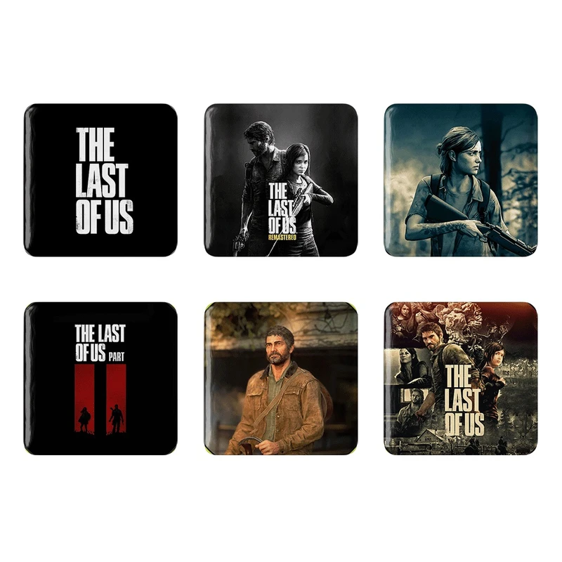 مگنت خندالو مدل The Last Of Us کد 324A مجموعه 6 عددی