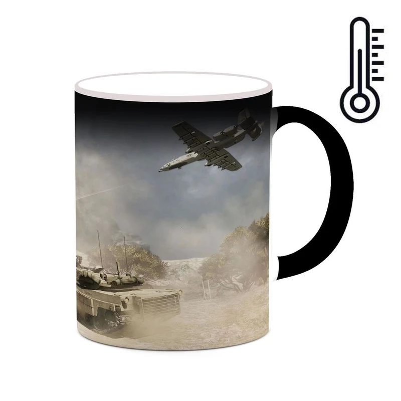 ماگ حرارتی کاکتی مدل بازی بتلفیلد Battlefield 1942 کد mgh27617