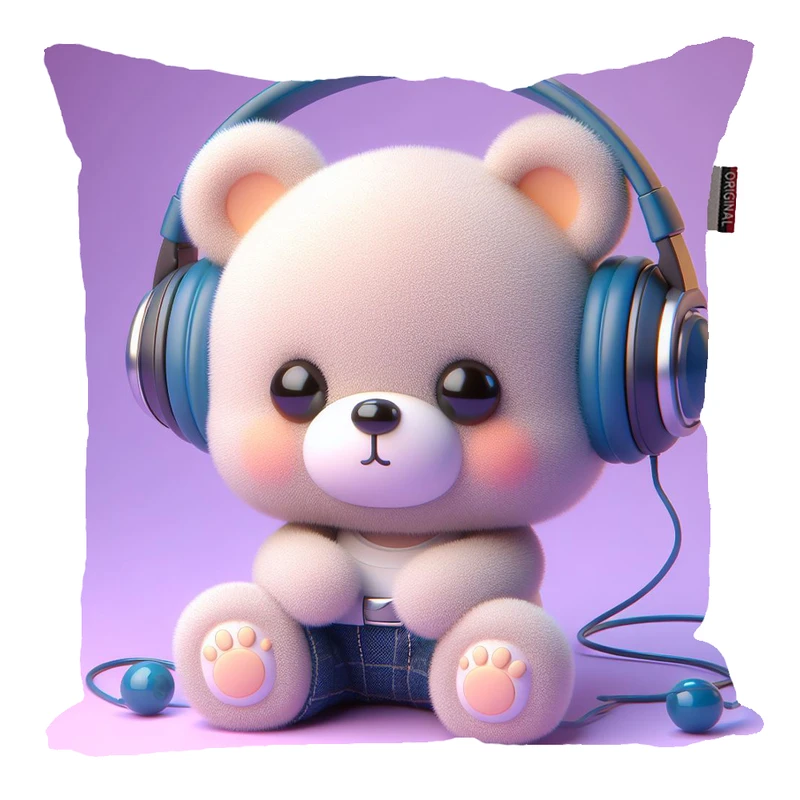 کوسن پاد آفرین مدل خرس عروسکی کیوت کد 284