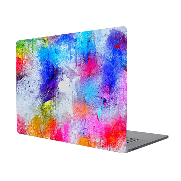 برچسب تزئینی مدل color palette کد 105 مناسب برای مک بوک پرو 15 اینچ