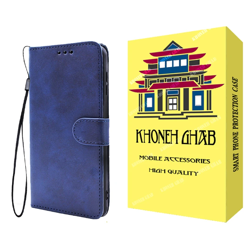 کیف کلاسوری خونه قاب مدل چرمی مناسب برای گوشی موبایل سامسونگ Galaxy M52 5G