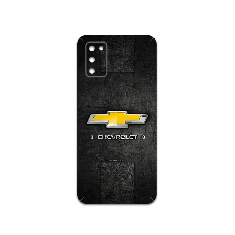 برچسب پوششی ماهوت مدل CHEVROLET-Logo مناسب برای گوشی موبایل سامسونگ Galaxy A03S