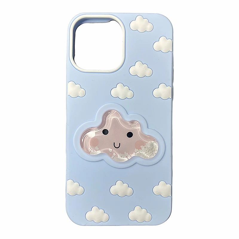 کاور مدل ابری سیلیکونی مناسب برای گوشی موبایل اپل iphone 11