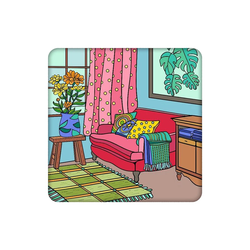 زیرلیوانی طرح اتاق نشیمین دنج کد 1960533