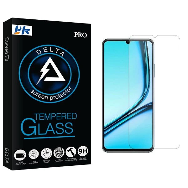محافظ صفحه نمایش پی کی مدل Delta مناسب برای گوشی موبایل ریلمی Note 50