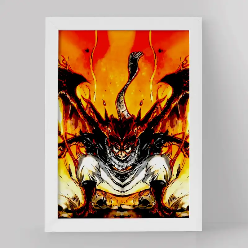 تابلو خندالو مدل ناتسو انیمه فری تیل کد 16509