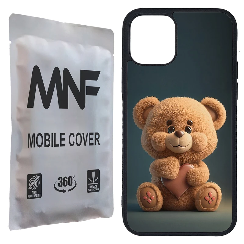 کاور ام ان اف طرح خرس فانتزی کد P-256 مناسب برای گوشی موبایل اپل iPhone 11 Pro