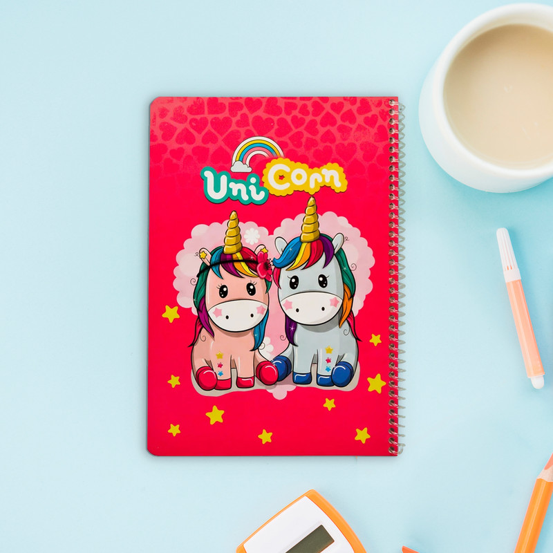 دفتر مشق 50 برگ کیهان مدل یونی کرن