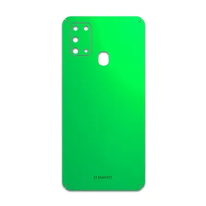 MAHOOT Green-Matte Cover Sticker for Samsung Galaxy M31