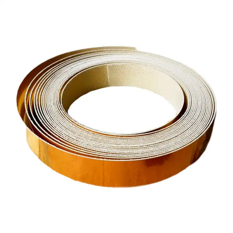 نوار پی وی سی چسبدار مدل طلایی براق 1x20 رول 5 متری