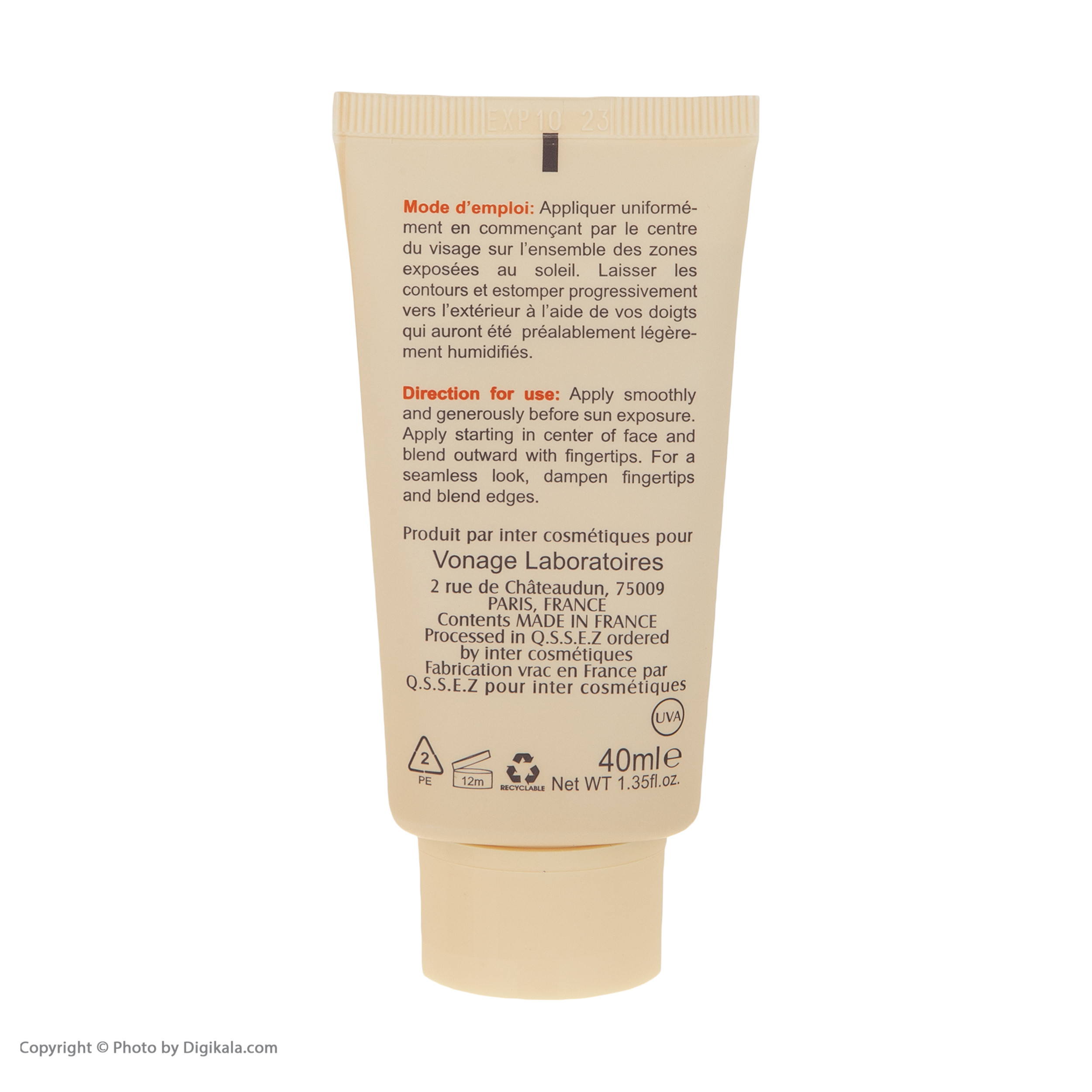 کرم ضد آفتاب رنگی الارو SPF30 سری Foundation Effect مدل Natural Beige محافظ UVB، مناسب پوست‌های چرب و حساس حجم 40 میلی‌لیتر