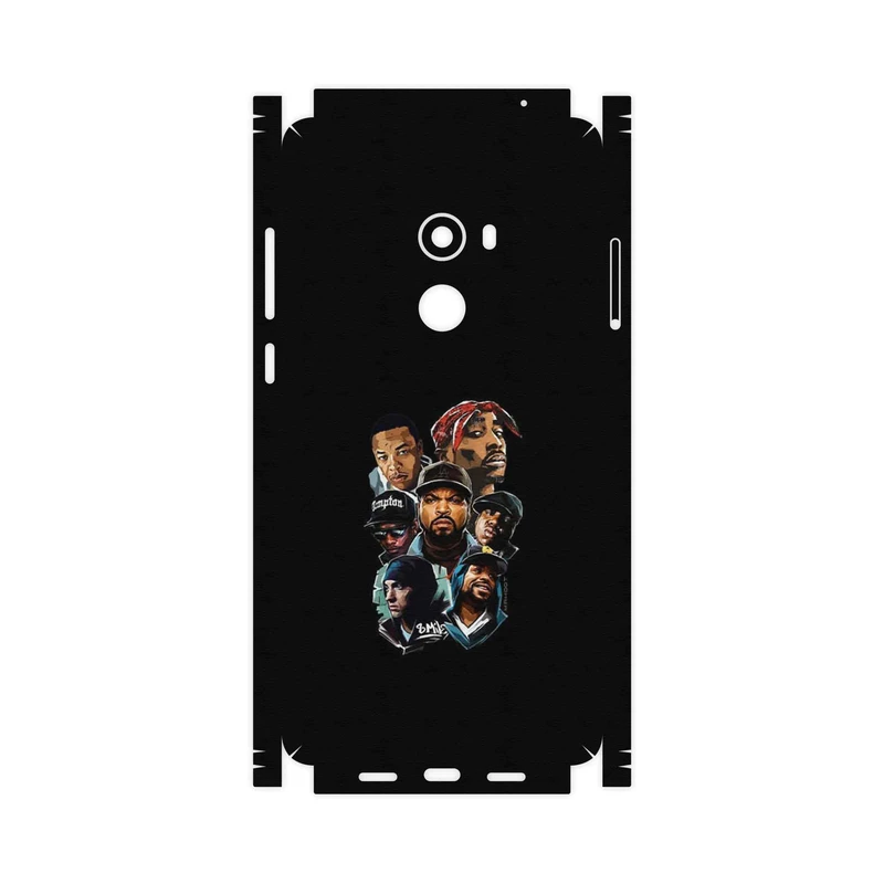 برچسب پوششی ماهوت مدل Great Rappers Digital Art-FullSkin مناسب برای گوشی موبایل شیائومی Mi Mix 2