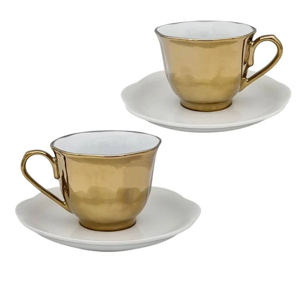 سرویس قهوه خوری 4 پارچه 2 نفره مدل کنگره کد 14483xg