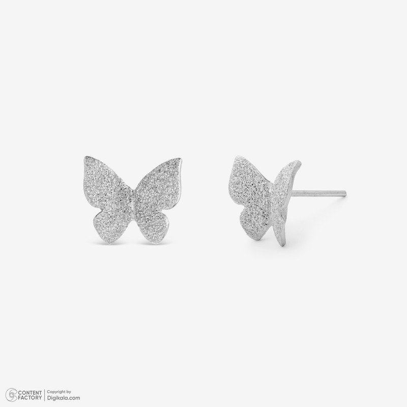 گوشواره میخی طلا 18 عیار زنانه دوست خوب مدل Dk9629 - 2
