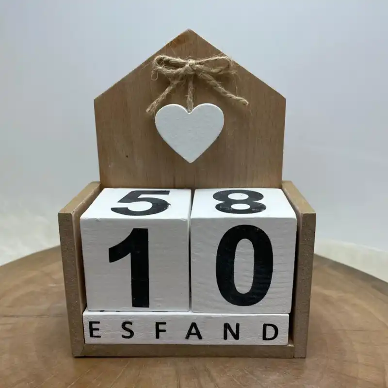 تقویم چوبی مدل CL01