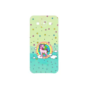 MAHOOT Rainbow unicorn adventure Cover Sticker for Samsung Galaxy E5