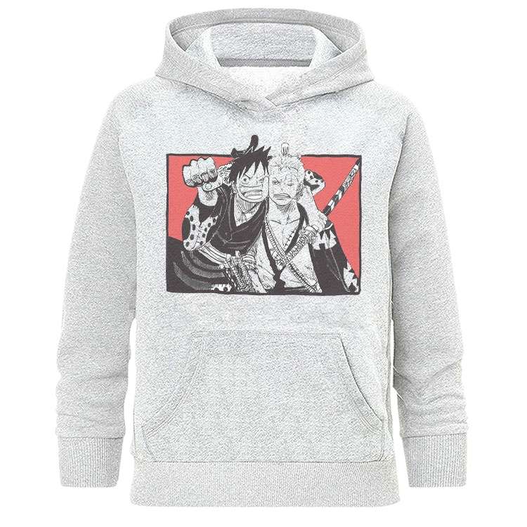 هودی زنانه طرح وان پیس مدل H650