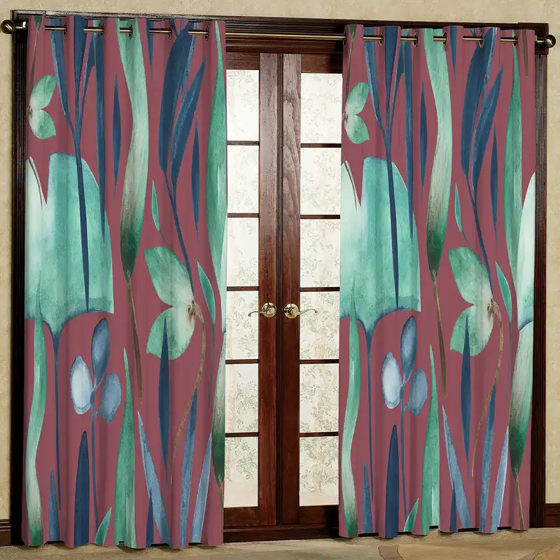 پرده مدل مخمل پانچی کد 2729 سایز 200x140 سانتی متر