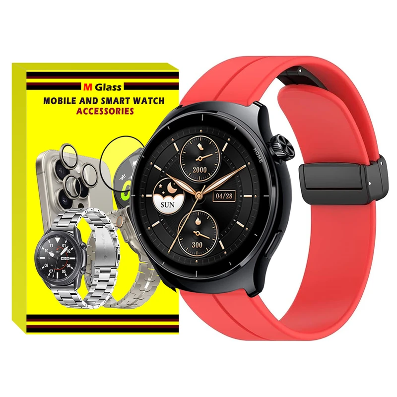 بند ام‌گلس مدل SIC MAG MG TW مناسب برای ساعت هوشمند میبرو Lite 3 Pro