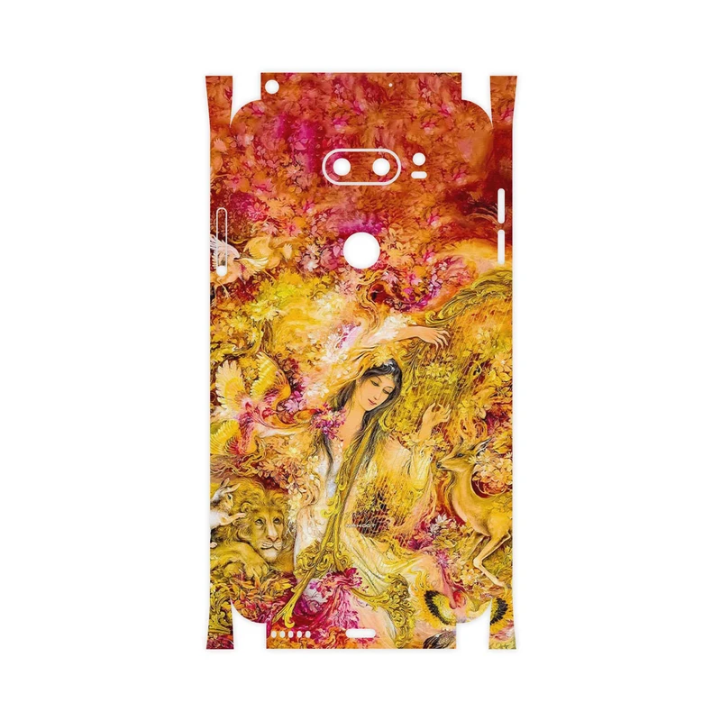 برچسب پوششی ماهوت مدل Persian miniature 1-FullSkin مناسب برای گوشی موبایل ال جی V30