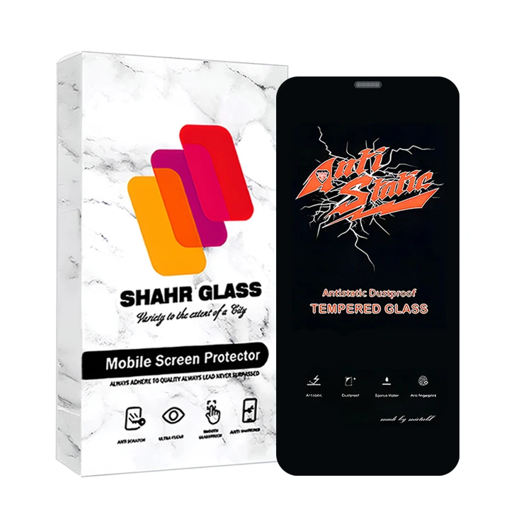 محافظ صفحه نمایش آنتی استاتیک شهر گلس مدل ANTIDUSTSHNW مناسب برای گوشی موبایل اپل iPhone Xs Max/iPhone 11 Pro Max