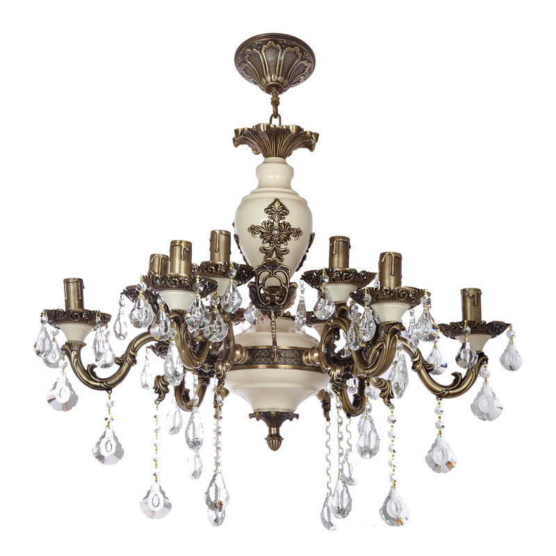 لوستر 12 شعله چشمه نور کد S3665/6