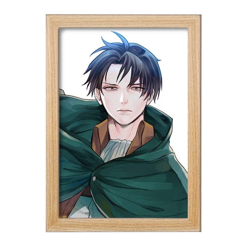 تابلو خندالو مدل لیوای انیمه اتک آن تایتان Attack on Titan  کد 18628