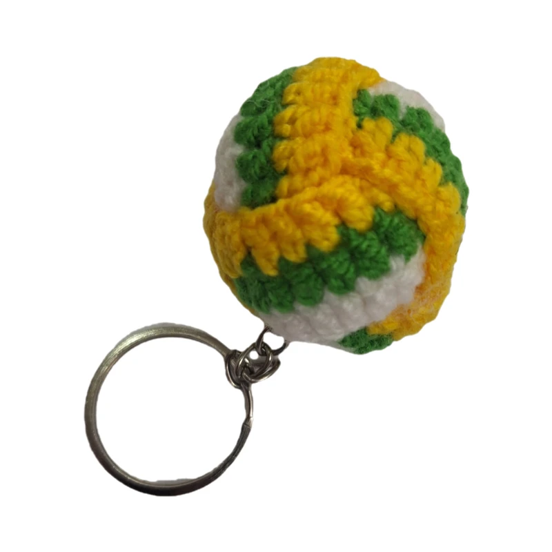 جاکلیدی دستی کاموا مدل توپ